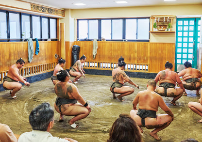 Tokyo: Sumo Morning Practice Viewing Tour at a Real Stable