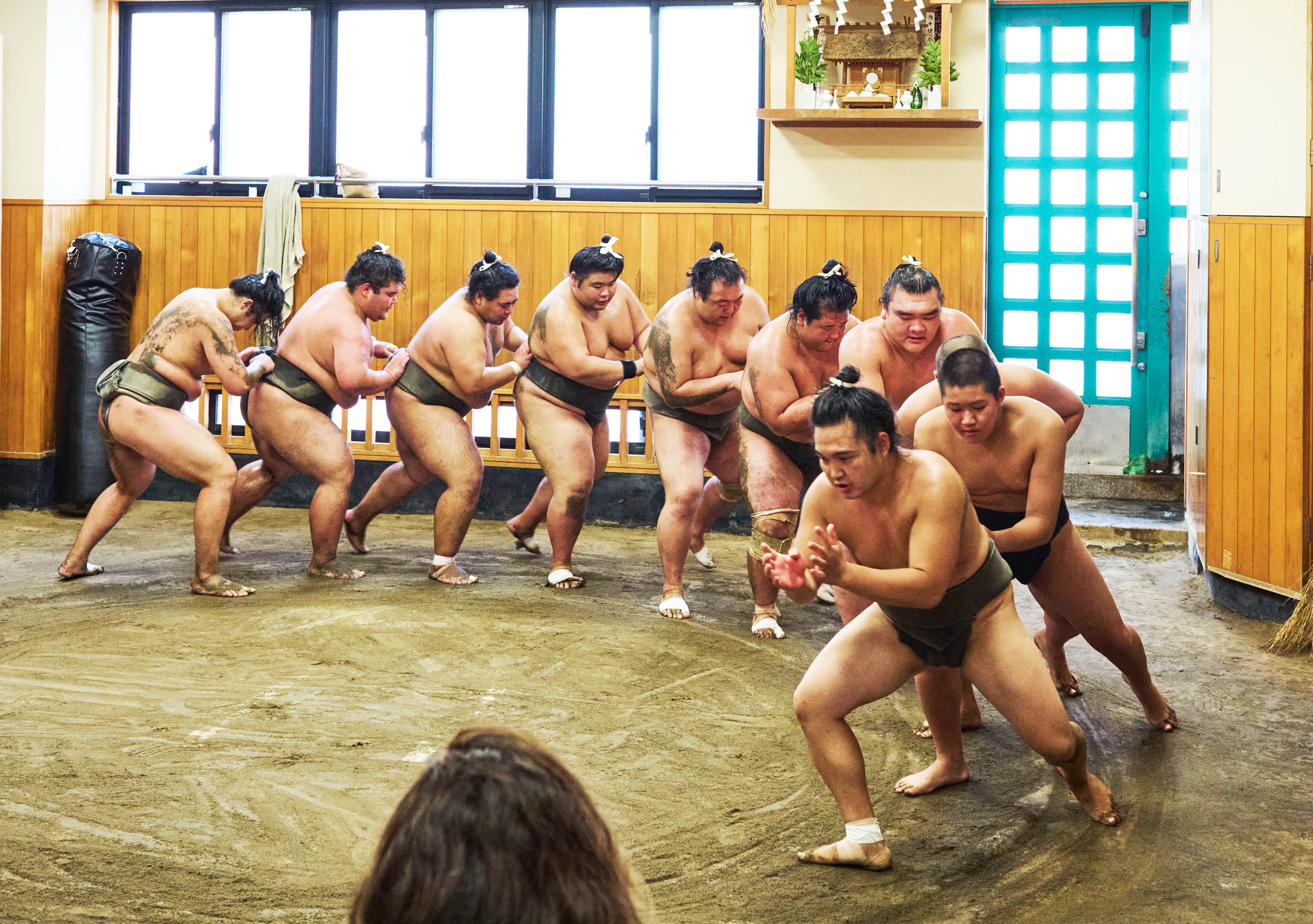 April 17 – 8 guests – Sumo Morning Practice Viewing Tour