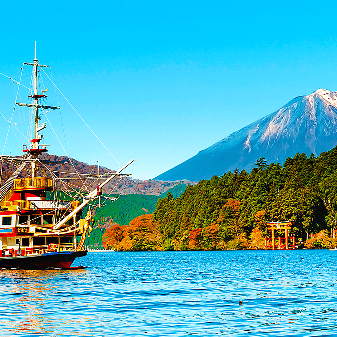 Tokyo: Mt. Fuji Cruise & Hakone Ropeway Day Trip by Bus