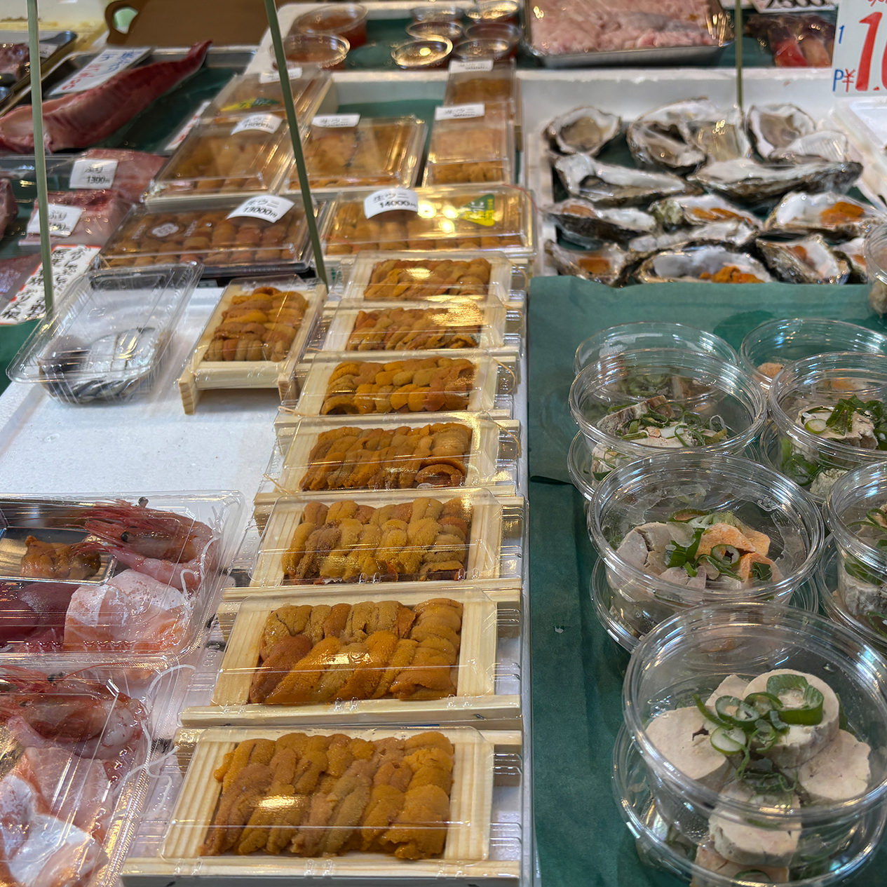 築地市場：試食付き屋台グルメツアー