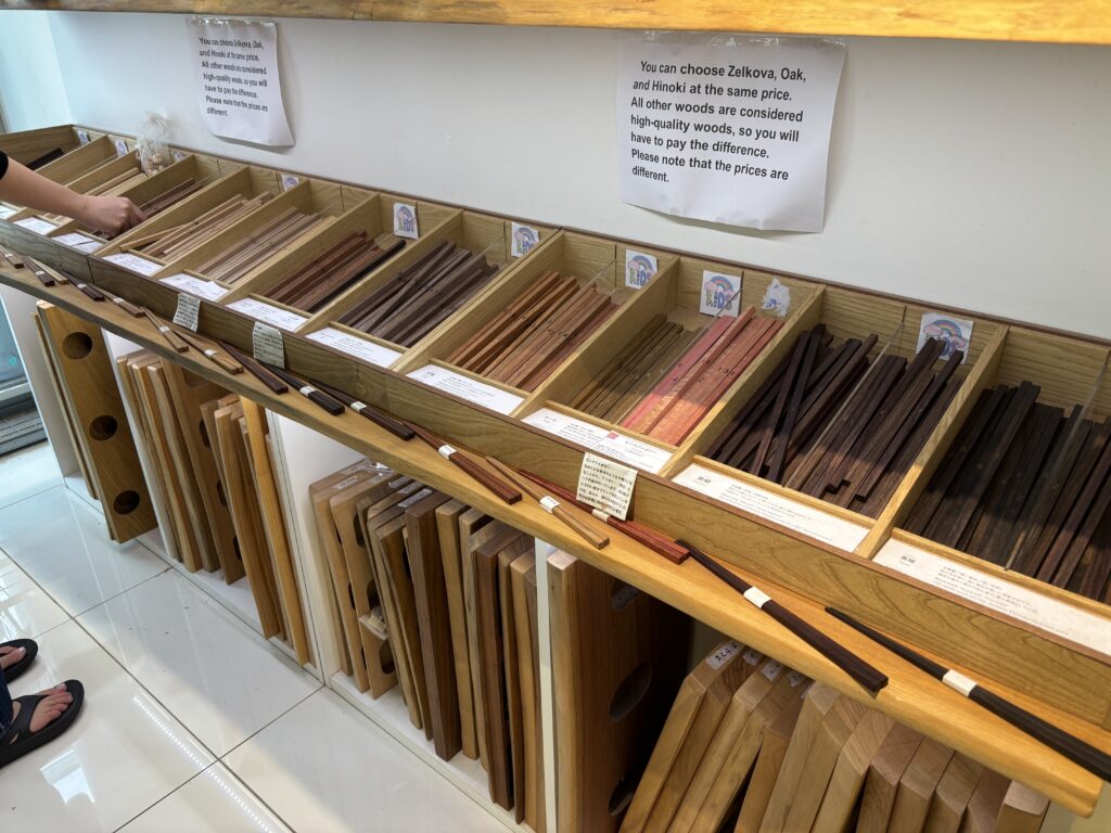 Tokyo Shinjuku Chopstick Making Workshop
