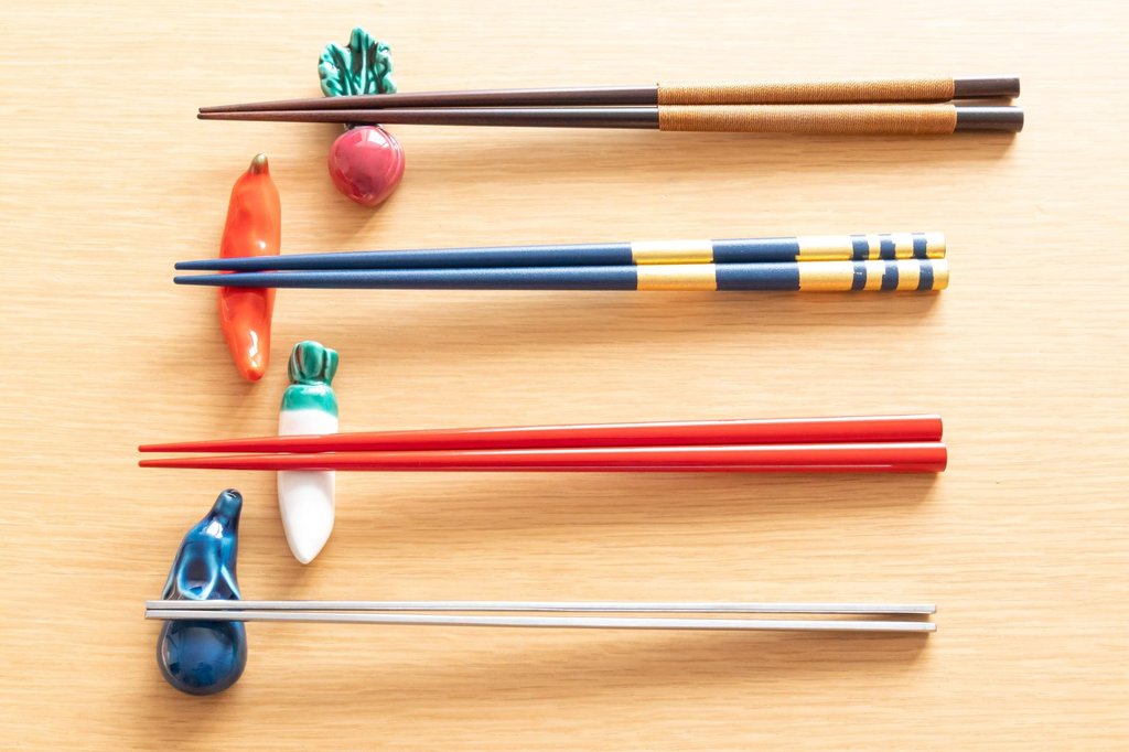 Family participating in chopstick-making workshop in Asakusa