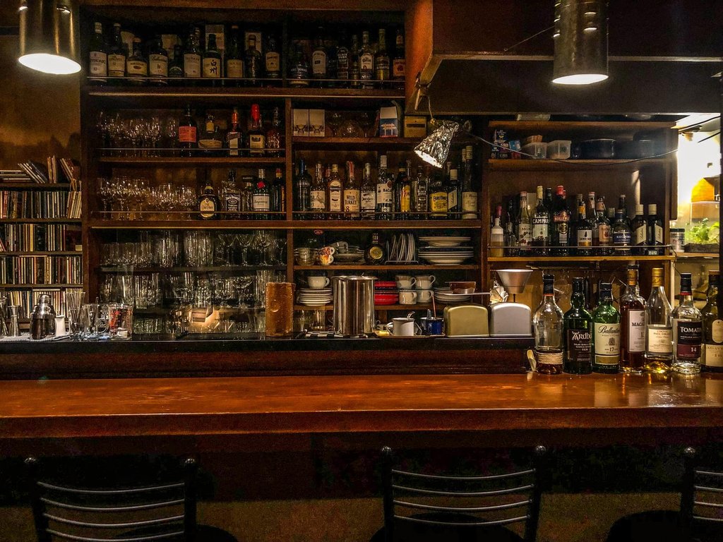 Exploring Golden Gai alleys at night