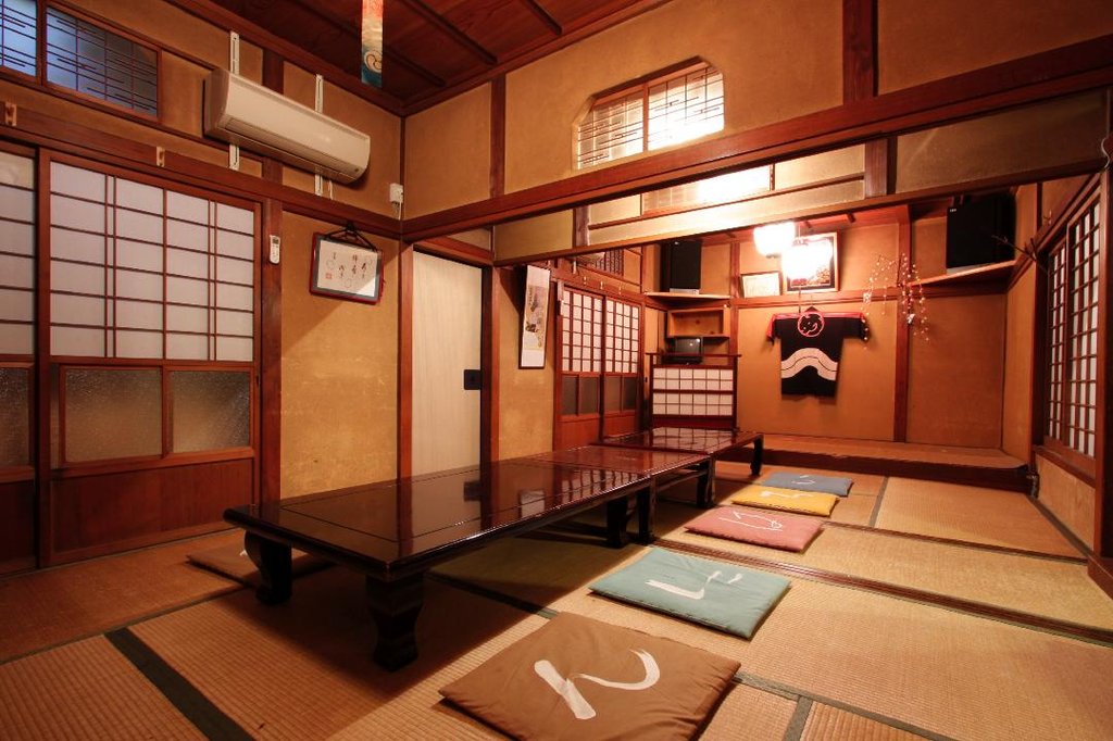 Traditional Japanese house exterior of Asakusa Ichimon Honten