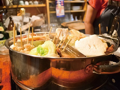 Oden hot pot at Nadaichi izakaya
