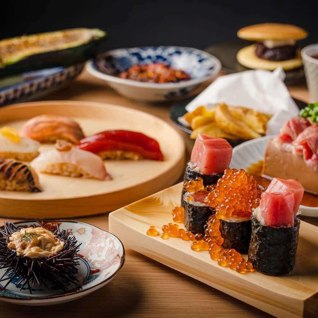 Assorted sushi platter at Hibi Hare Hare