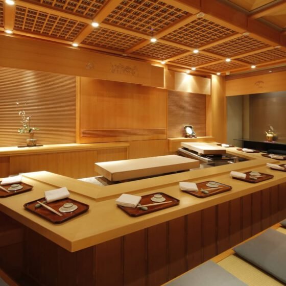 Ginza Kyubey historic sushi restaurant exterior