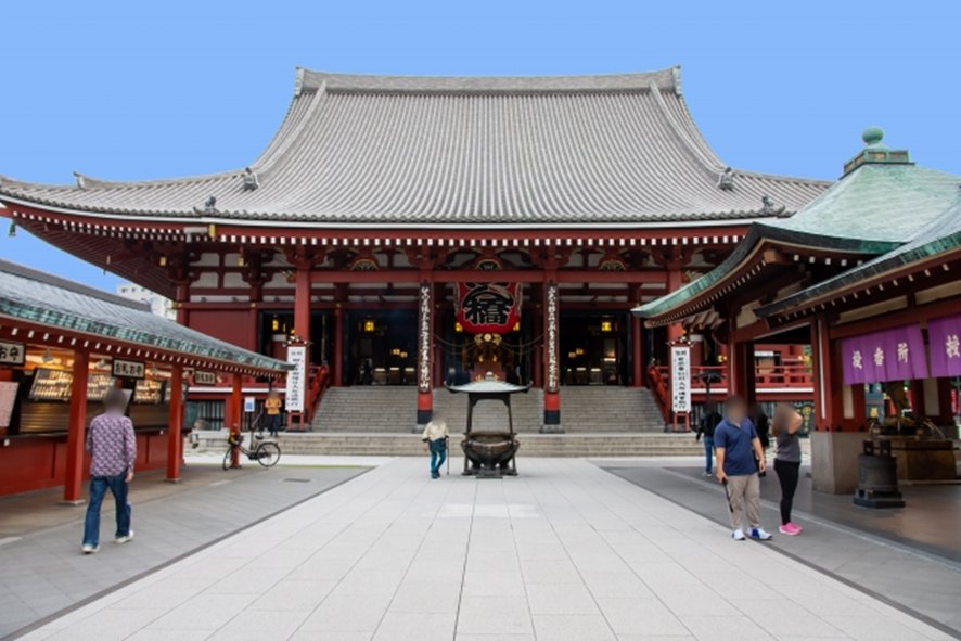 Senso-ji Temple in Asakusa Tokyo
