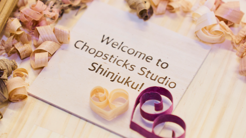 Tokyo Shinjuku Chopstick Making Workshop