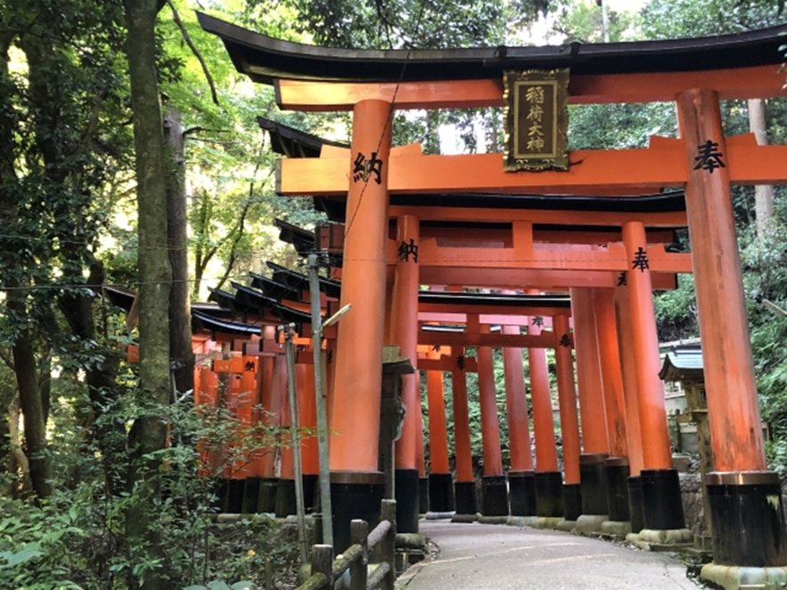 Fushimi Inari Taisha shrine in Kyoto