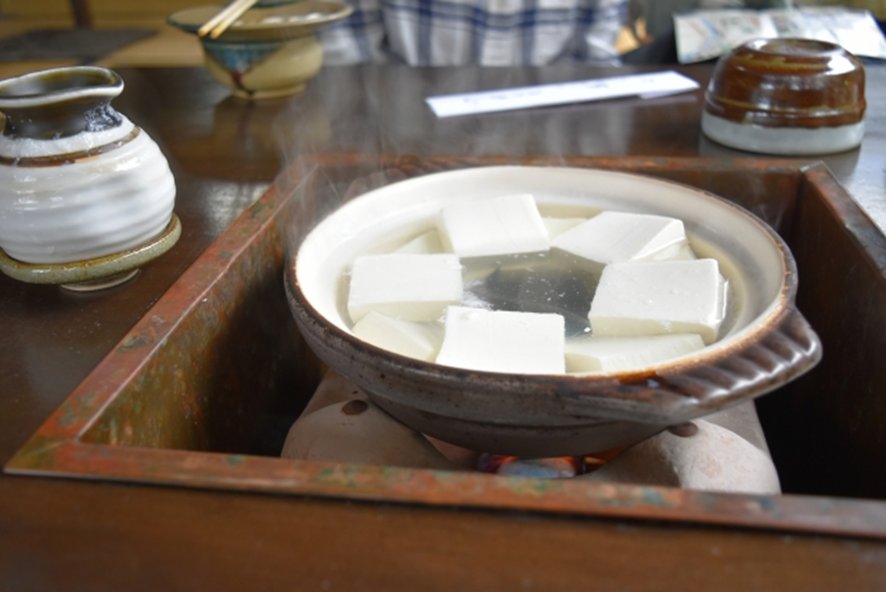 Traditional Kyoto tofu and yuba dishes
