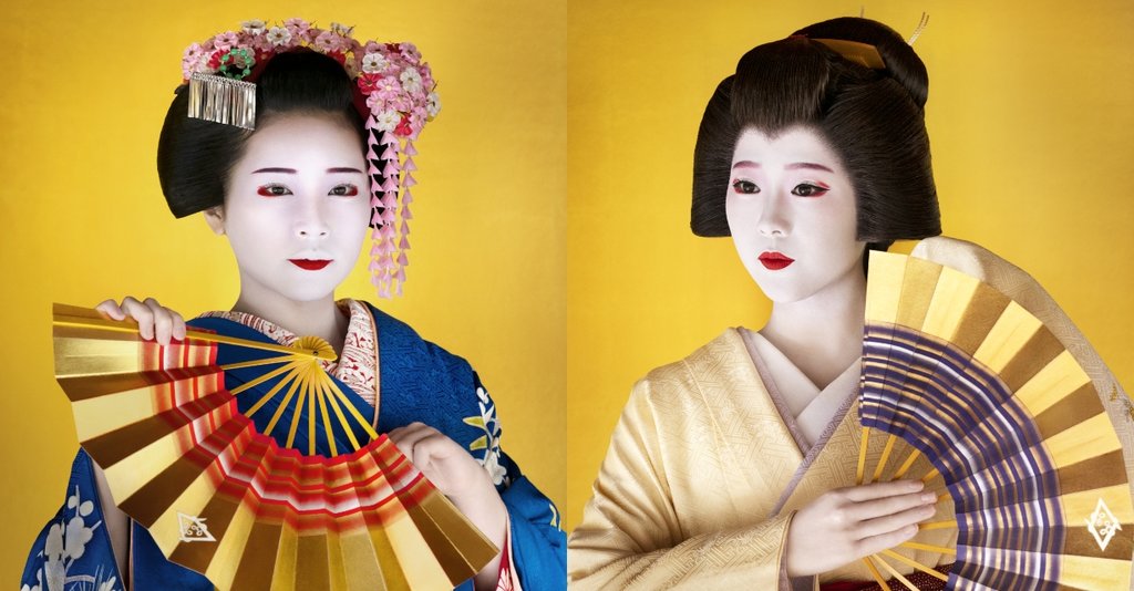 Gion Hanamachi Art Museum exhibition display