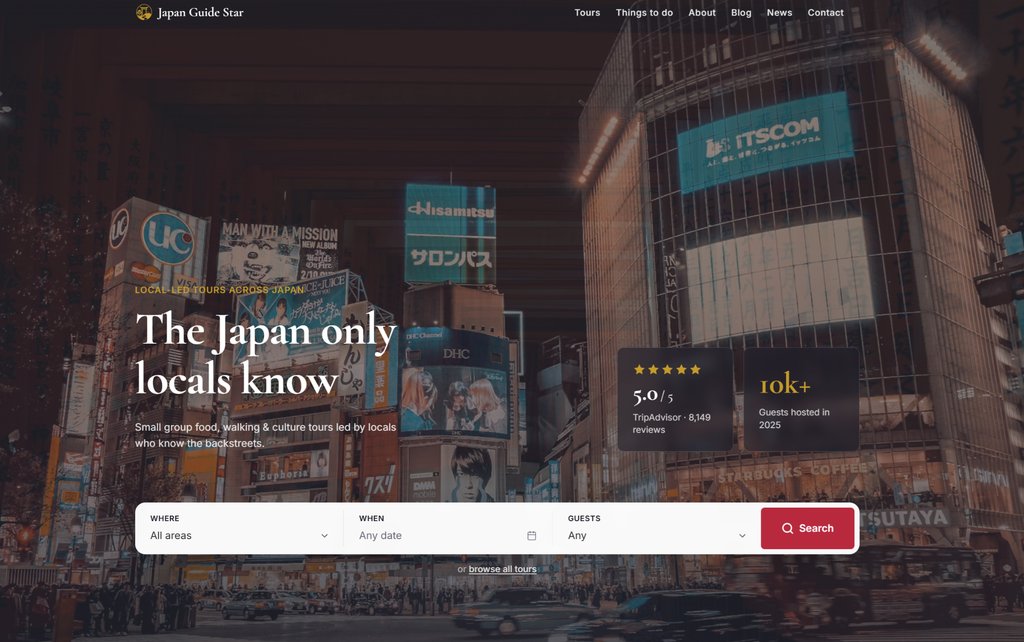 Japan Guide Star DMC office locations and services