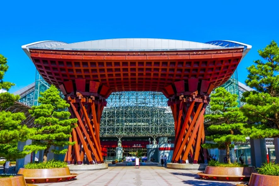 Historic tea house district in Kanazawa