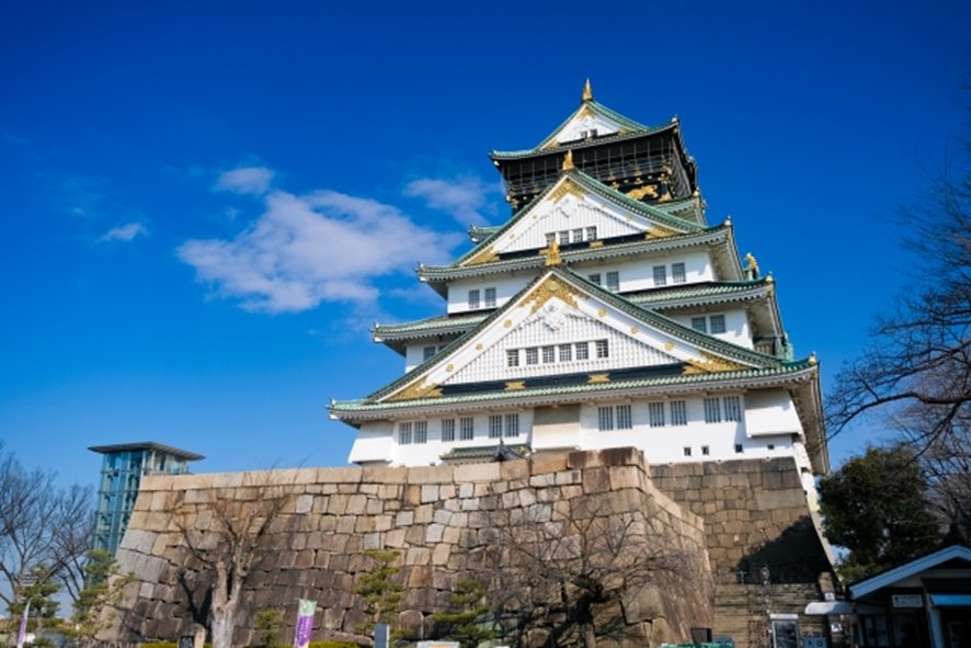 Osaka cityscape and cultural venues