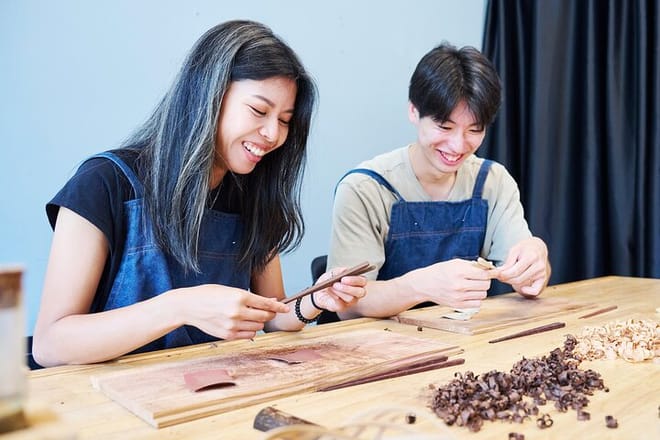 Kyoto Arashiyama Chopstick Making Workshop