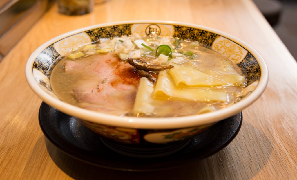 Niboshi ramen at Nagi Shinjuku