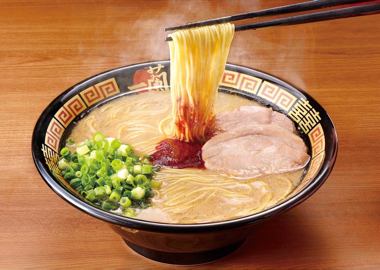 Tonkotsu ramen at Ichiran with private seating