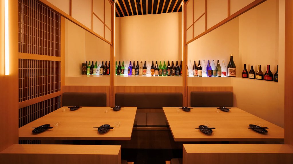Nihonshu Genka Sakagura sake bar in Shibuya with extensive selection