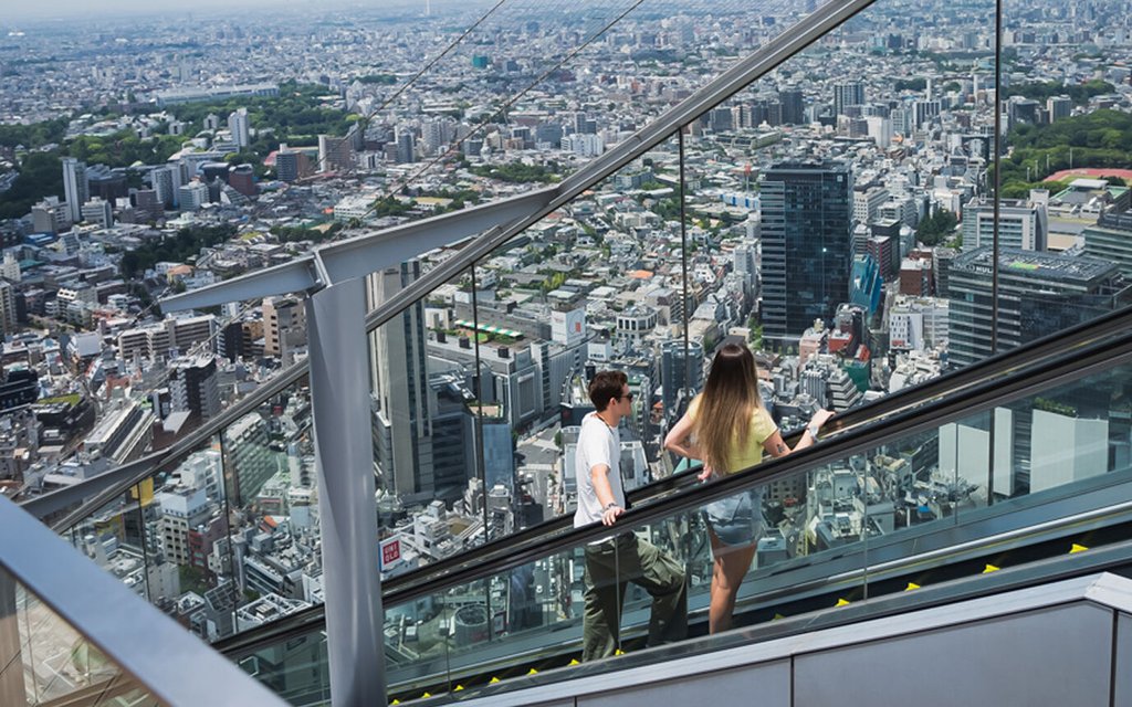 View from SHIBUYA SKY observation deck