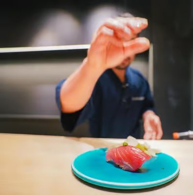 Premium omakase sushi and A5 wagyu dinner