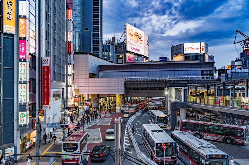 Shopping districts in Tokyo