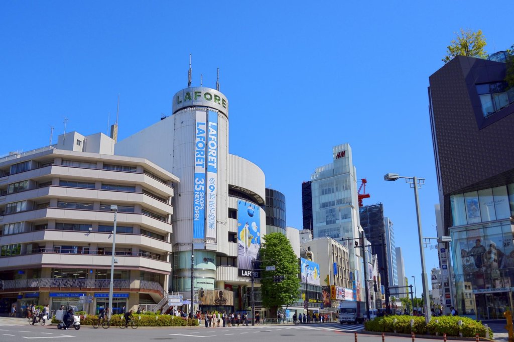 Laforet Harajuku fashion building