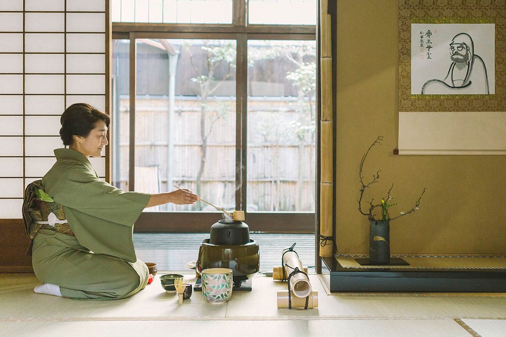 Yumeyakata kimono tea ceremony experience