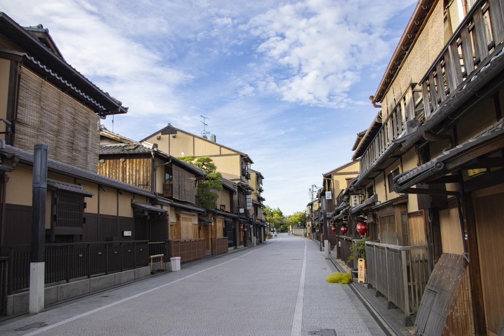 Gion and Kiyomizu-dera district in Kyoto