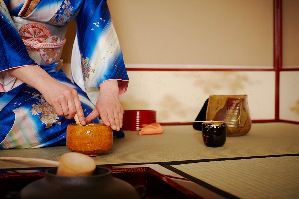 Tea ceremony room at Keio Plaza Hotel Shofuan