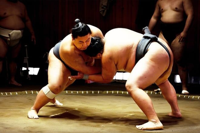 Sumo show experience team building activity