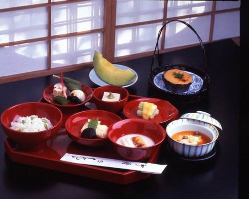 Shojin ryori meal at Tenryuji Temple