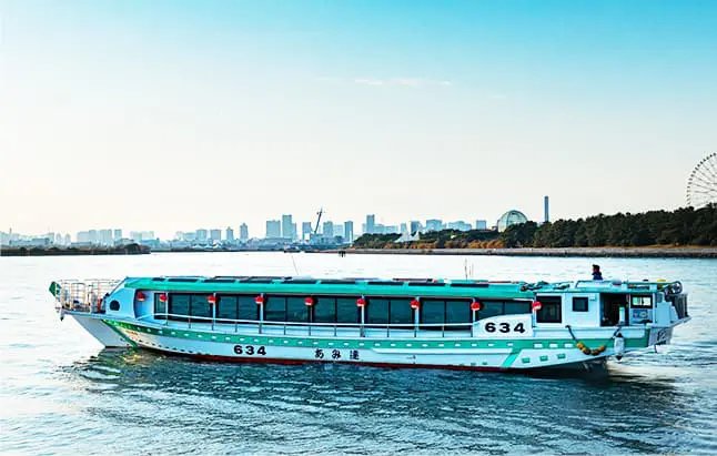 Yakatabune dinner cruise on Sumida River