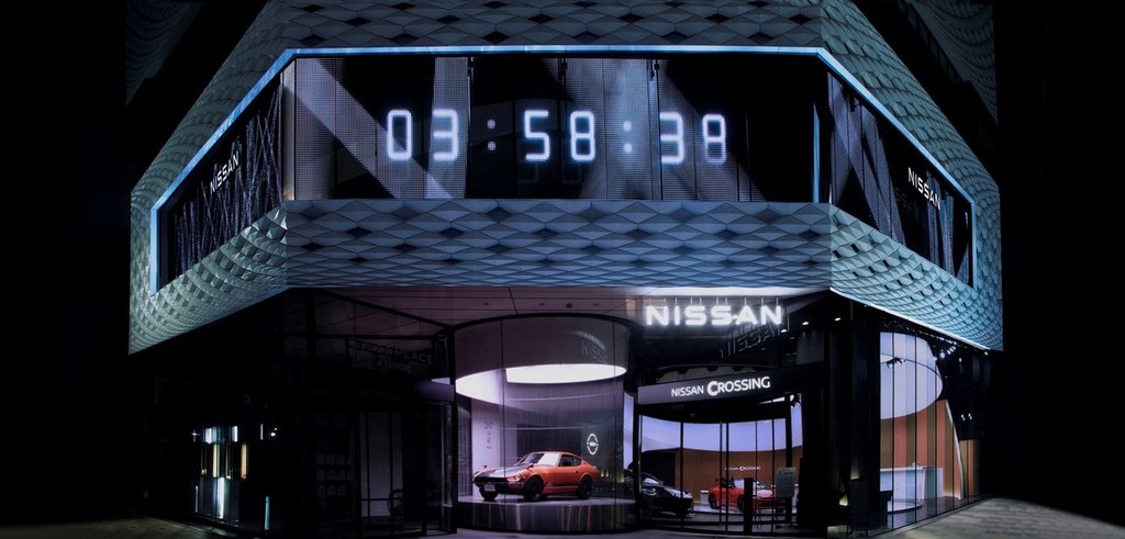 NISSAN CROSSING showroom in Ginza