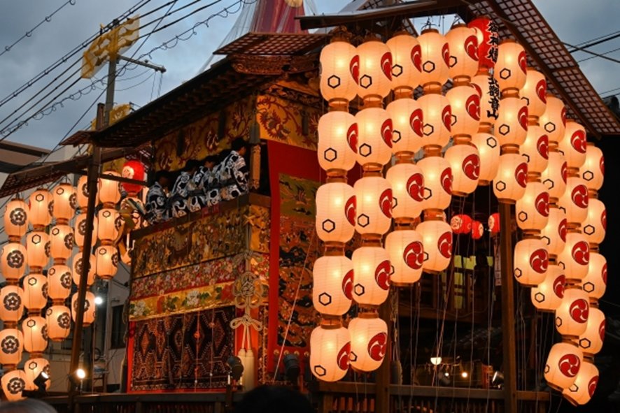 Gion Matsuri festival parade
