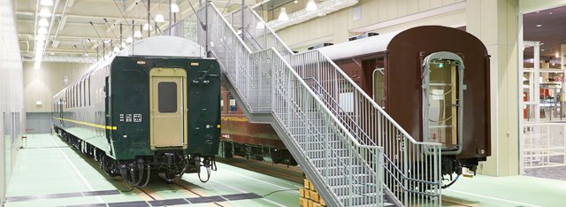 Steam locomotive at Kyoto Railway Museum