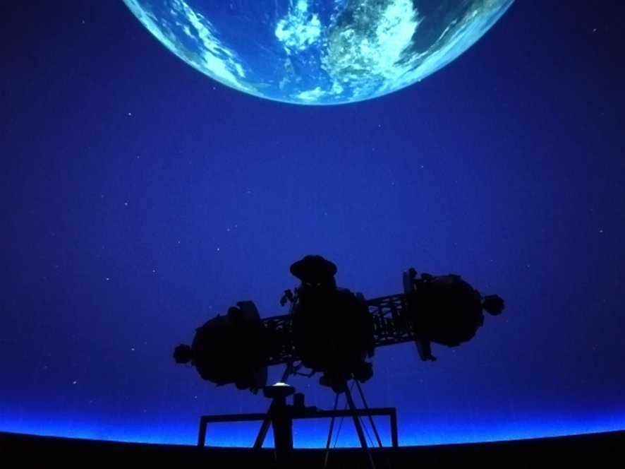 Cosmo Planetarium Shibuya interior