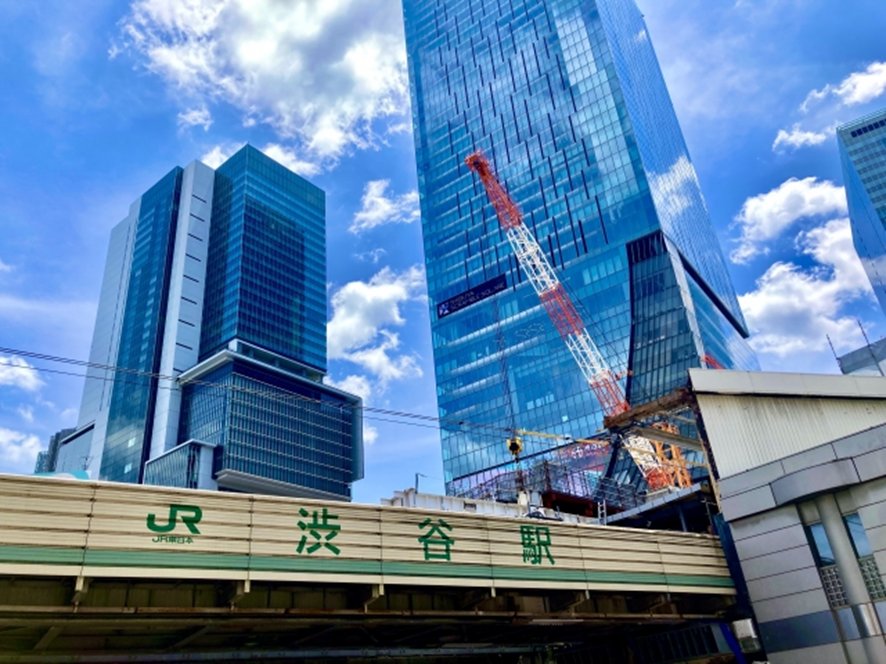 Comfortable family visit to Shibuya with kids