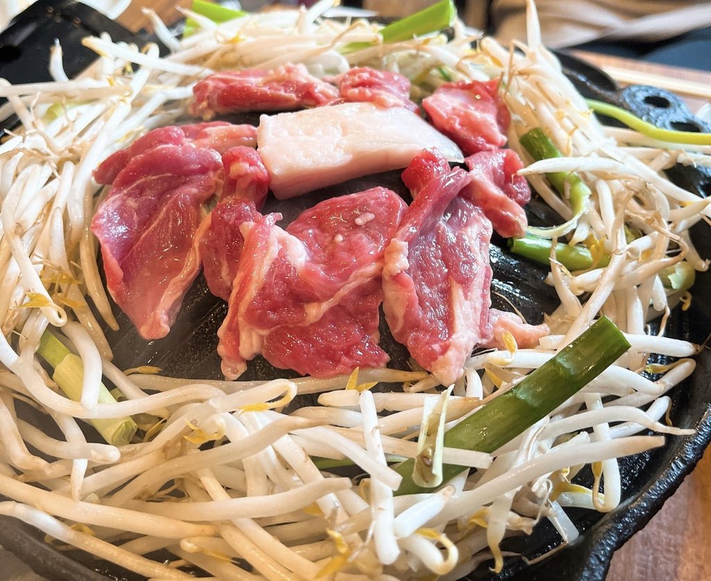 Jingisukan grilled lamb at Hokkaido Shokuichi