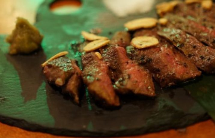 Wagyu steak at Teppan restaurant