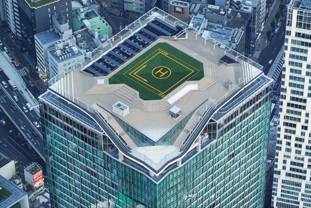 SHIBUYA SKY observation deck panoramic view