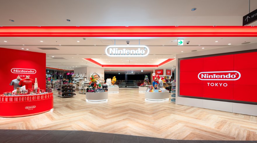 Nintendo TOKYO store in Shibuya PARCO
