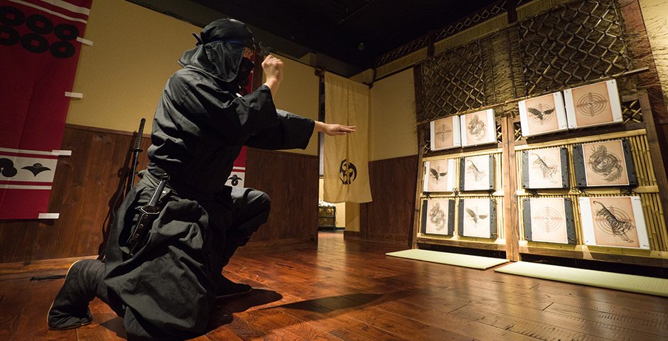 Ninja Trick House shuriken throwing experience