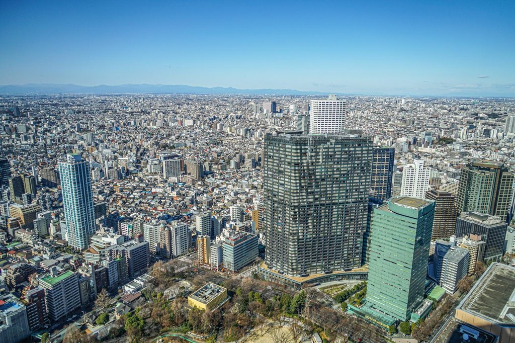 Tokyo Metropolitan Government Building Observatory view