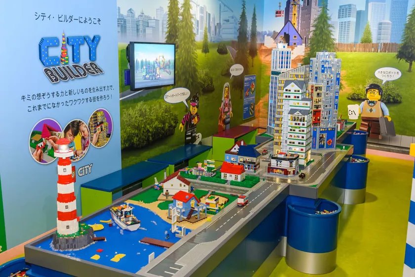 LEGO recreation of Tokyo landmarks at LEGOLAND Discovery Center