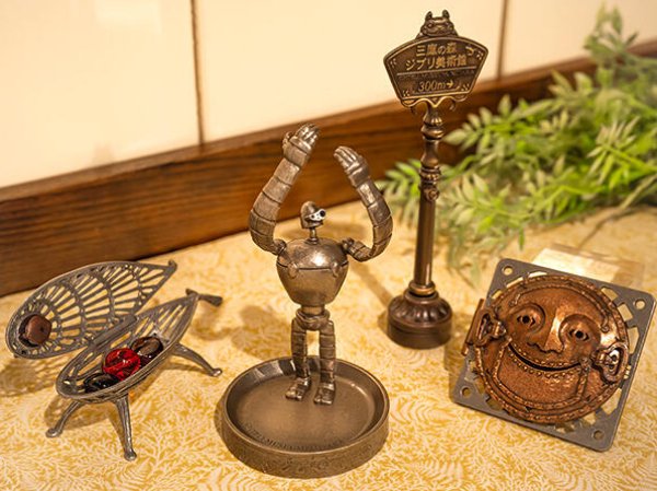 Interior exhibits at Ghibli Museum Mitaka