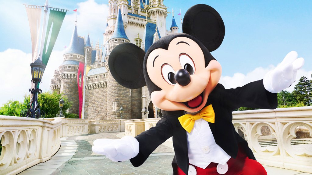 Tokyo DisneySea attractions and harbor view