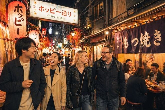 Asakusa food tour with monjayaki and local dishes