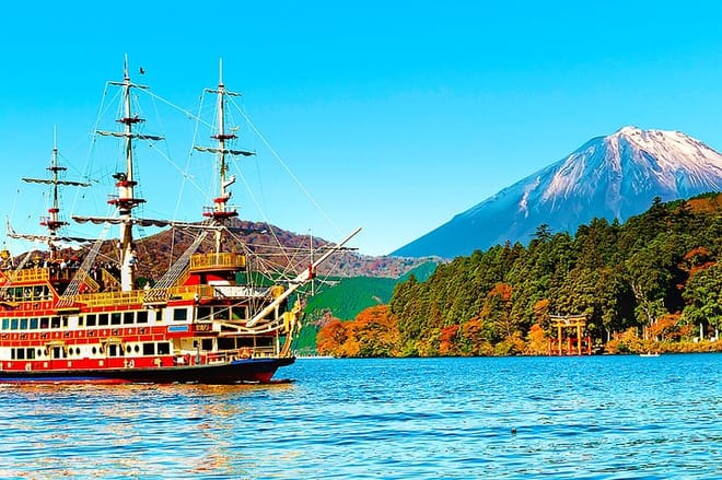 Tokyo: Mt. Fuji Cruise & Hakone Ropeway Day Trip by Bus