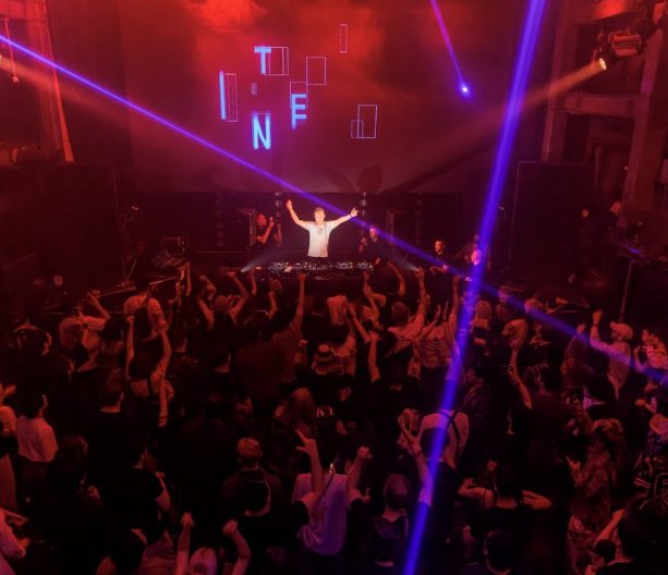 WOMB nightclub dance floor in Shibuya